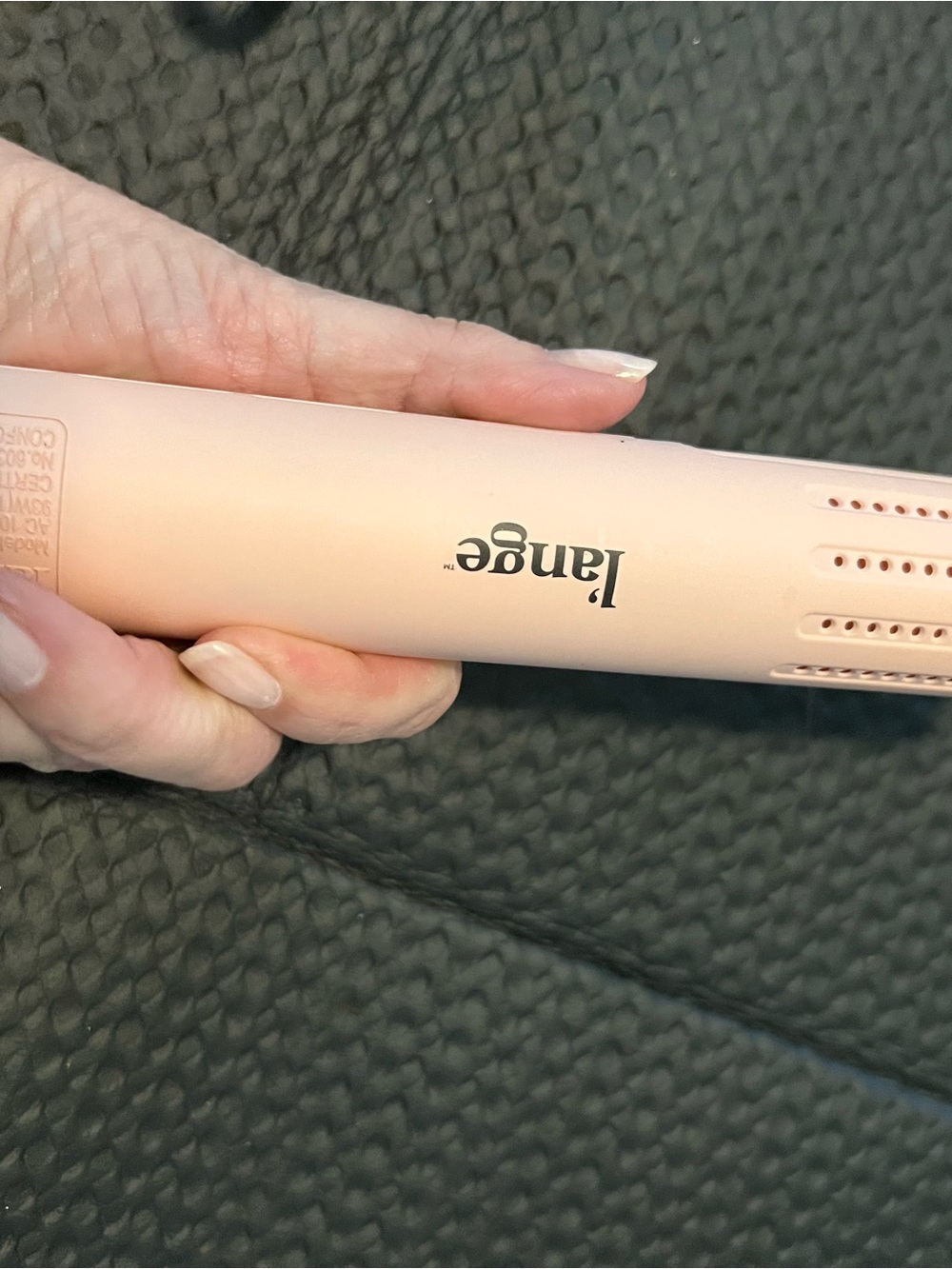 L’ange Le Duo Pink Travel Hair Styling Tool - Lightweight Airflow Styler